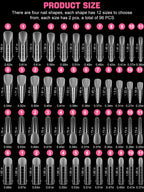 Close up of Ebanku reusable silicone French tip stickers for dual forms