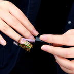 Applying nail extension with reusable aluminum guide