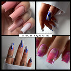 MGart nail extension molds box packaging for salon and home use