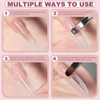 Packaging details of authentic My Colors nail extension kit
