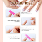 Application kit included with Zrethfb press on nails set