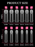 Professional pedicure tool set for nail extensions