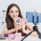 71 piece nail packaging kit with white display cards