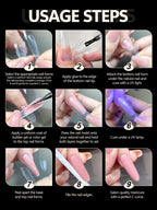 Comprehensive nail art tool kit for home manicures