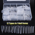 Jwogngls nail kit including brush spatula and nail clips