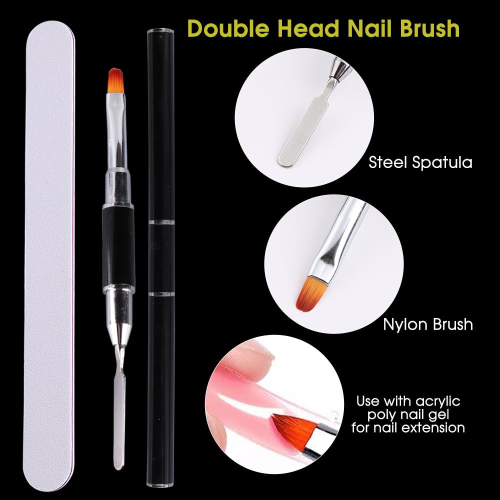 Professional nail clips securing extension forms during curing