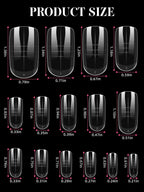 Demonstration of dual form application for French tip pedicure