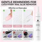 Using cuticle pusher with nail glue remover