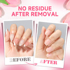 Instructions included in Una Gella nail glue kit