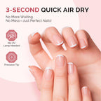 Close up of MelodySusie nail glue for press-on nails