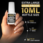 Exsivia 10ml brush-on nail glue bottle