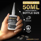Exsivia 50ml acetone-free nail glue remover