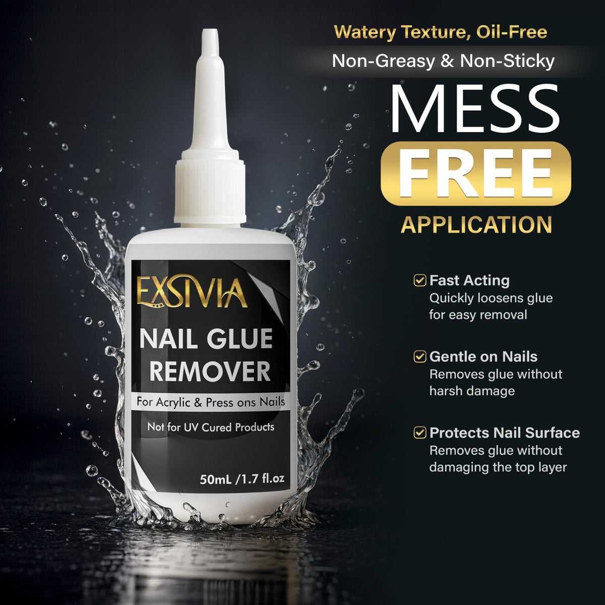 Exsivia nail kit packaging display