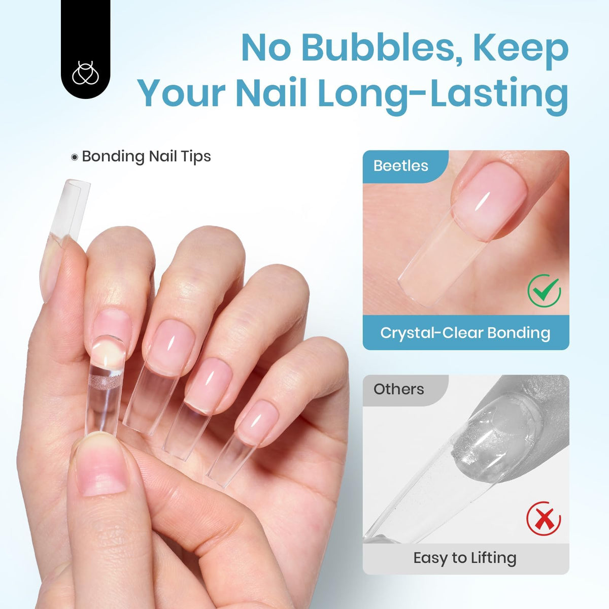 Beetles Tipex nail glue gel open tub showing solid formula