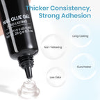 Step by step application of Beetles nail glue for beginners