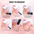 Magic Armor nail adhesive set for acrylic nail extensions