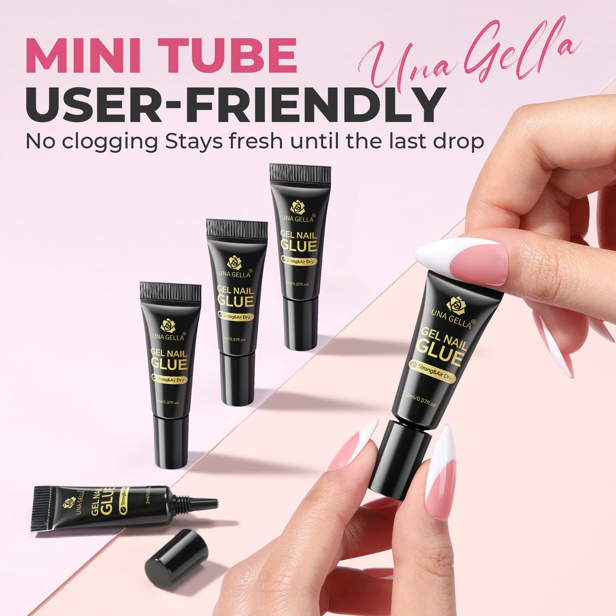 Detailed texture of Una Gella semi-solid nail gel