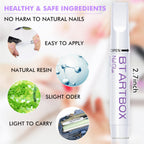 Detailed view of BtArtbox professional nail adhesive