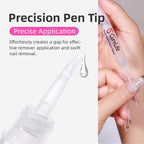 Curvlife kit components including glue tube and remover pen