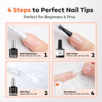 Step by step usage guide for Modelones gel nail glue