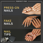 Exsivia nail glue packaging showing 10ml volume