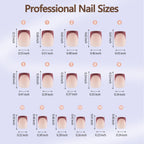 Professional nail art demonstration using Misssix gel tips