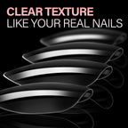 Full cover Aillsa nail tips in professional packaging