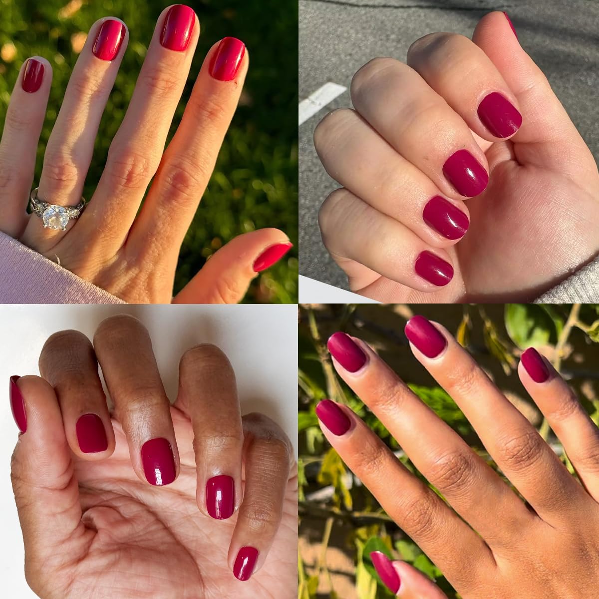 Full kit components including 32 press on nails