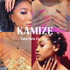 DANMANR branding on professional press on nail packaging