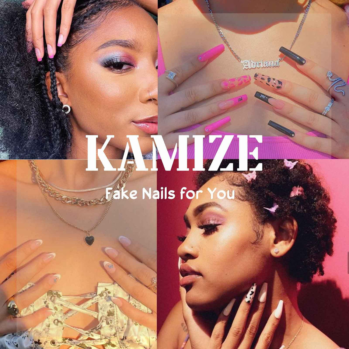 DANMANR branding on professional press on nail packaging