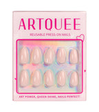 Artquee press on nails kit showing different size options