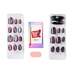 Professional manicure look using Kiss imPRESS ColorFX nails