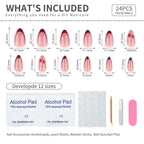 Mivota 3D cherry nail art design on glossy nude base