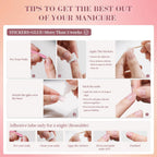 Professional packaging of Mivota USA imported press on nail kit