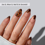 Variety of sizes included in BTArtbox press on nail set