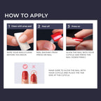 KISS imPRESS Flawless purple and silver nails packaging