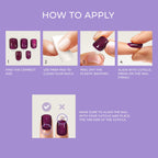 Valentine Day themed imPress nails for festive manicure