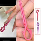 Full set of 80 assorted color nail polish applicator tools