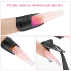 Disposable nail polish guard tape for French manicures