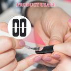 USA imported authentic DAWZMR disposable nail art tape sheet showcasing multiple stickers.