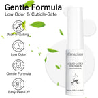 Creaglam 5 fluid ounce latex bottles for nail art