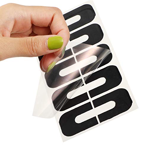 Packaging layout of 120 pieces of Outus UV protection tape and spill-proof finger stickers.