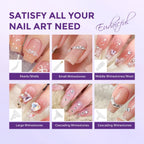 Full contents of Eudaicful rhinestone bedazzling tool kit