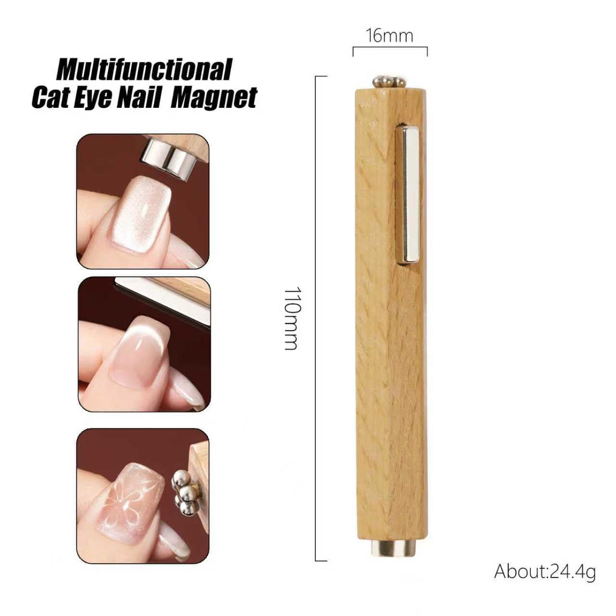 Professional nail artist using Dr.Nail 3 in 1 magnet