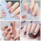 Detailed view of Biutee stainless steel nail art templates