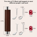 Professional cat eye nail art magnet tool set