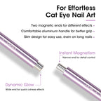 Close up of Gellen magnet stick cylindrical end