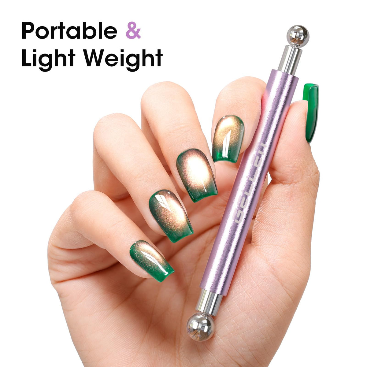 Compact and sturdy Gellen cat eye nail magnet design