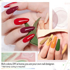 Manicure created using Jodsone gel polish set