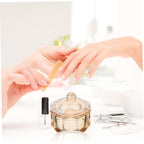 Professional nail salon glass dappen dish